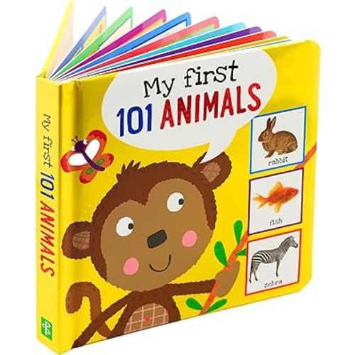 My First 101 ANIMALS Padded Board Book