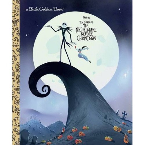 The Nightmare Before Christmas (disney Classic) - (little Golden Book) By Golden Books (hardcover)