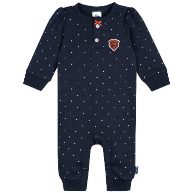 Gerber NFL baby-girls Nfl Team Footless Coverall