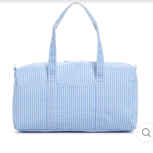 Duffel - Weekender - Gingham Sky