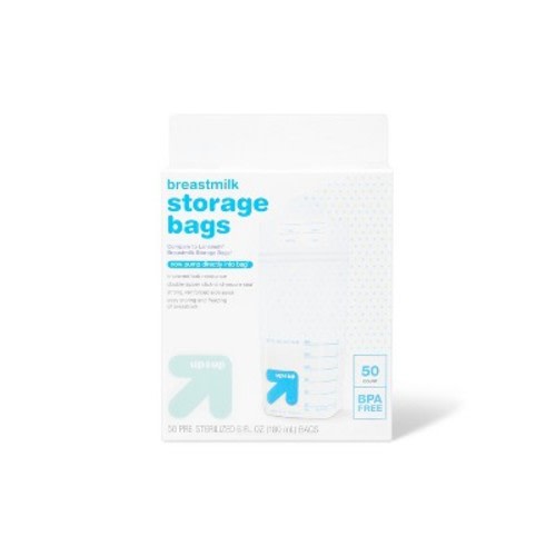 Milk Storage Bags - 50ct - up & up™