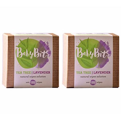 Baby Bits - Plant - Derived Ingredients & Essential Oils - Gentle Baby Wipes for Sensitive Skin - Just Add Water to Make 2000 Wipes for Baby - Perfect for New Moms