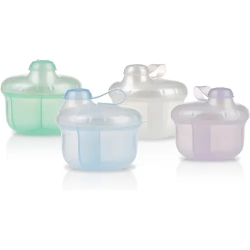 Nuby 4 Compartment Formula Dispenser - Assorted Colour | Baby Bunting AU