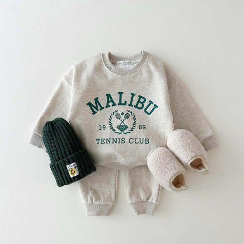 Malibu Tennis Club Sweatshirt and Jogger Pants Set (6-9)
