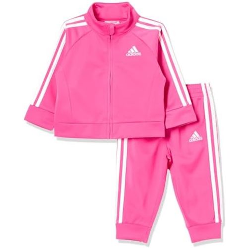 adidas Baby Girls 2-piece Classic Tricot Track Suit Jacket & Pants
