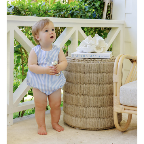 Benjamin Bubble - Beale Street Blue Stripe with Worth Avenue White