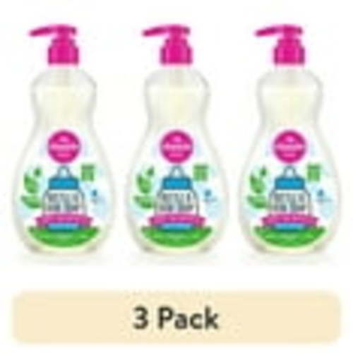 (3 pack) Dapple Baby Bottle and Dish Soap for Baby Products, Fragrance-Free, 16.9 fl oz
