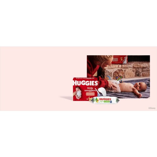 Huggies Natural Care Sensitive Baby Wipes, Unscented, Hypoallergenic, 99% Purified Water, 12 Flip-Top Packs (768 Wipes Total), Packaging May Vary - 64 Count (Pack of 12)