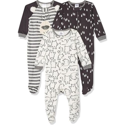 Gerber baby-boys 3-pack Sleep 'N Play