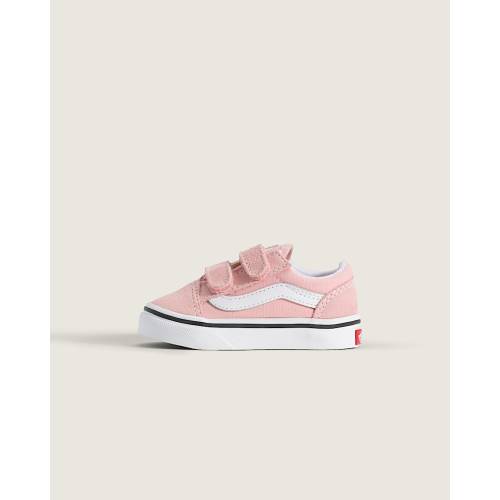 Vans | Toddler Old Skool V Powder Pink/True White Shoes