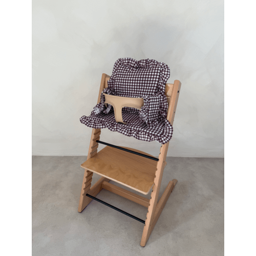 Mulberry Gingham 2 in 1 Cushion