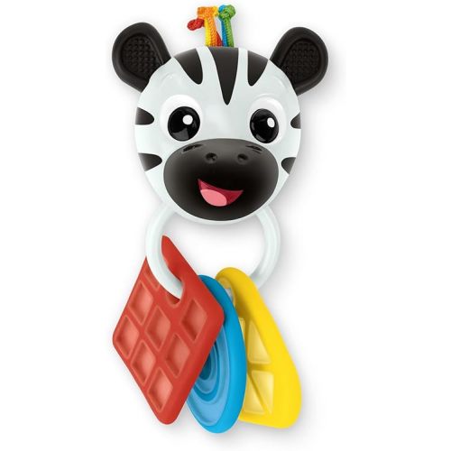 Baby Einstein Shake-a-Shape Zen Teether Toy, Multisensory, Ages 3 Months and Up