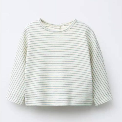STRIPED T-SHIRT - Greenish | ZARA United States