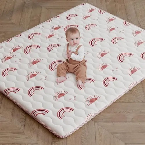 Soft & Extra Thick Baby Play Mat for Floor, 71x59 Playpen Mat – Foldable & Washable Baby Crawling Mat, Play Mat for Babies and Toddlers