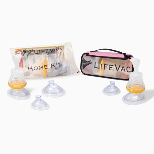 LifeVac Home and Travel Kit Bundle - Toddler and Adult Choking First Aid Device