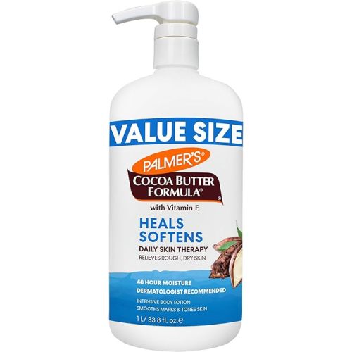 Palmer's Cocoa Butter Formula Daily Skin Therapy Lotion, 33.8 Ounces | Pump Bottle