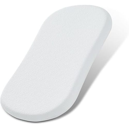 NeoBorn Baby Bassinet Mattress Pad, 30" x 18" Dual Sided Comfort Gel Memory Foam Mattress with Removable Soft Tencel Cover Fit for Halo Bassinest Swivel/Flex/Glide/Premiere/Luxe Series Sleeper