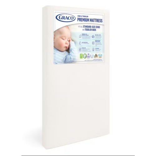 Premium Foam Crib and Toddler Mattress