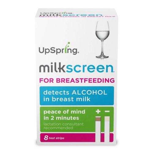UpSpring Milkscreen for Breastfeeding - 8ct - Detects Alcohol in Breast Milk
