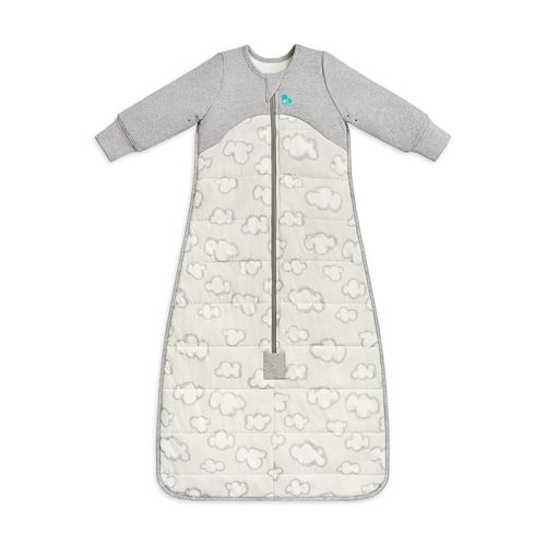 Love to Dream Sleep Bag, Super Soft Temp Regulating Sleeping Sack, 2.5TOG, a Warm Wearable Blanket eliminating The Need for Loose Blankets (Gray Daydream, 6-18 Months)