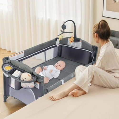 OLAKIDS Baby Bedside Sleeper(Classic)