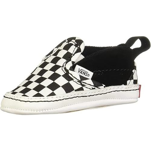 Vans Infant/Toddler Race Flame Slip on V Crib Kids Baby Shoe