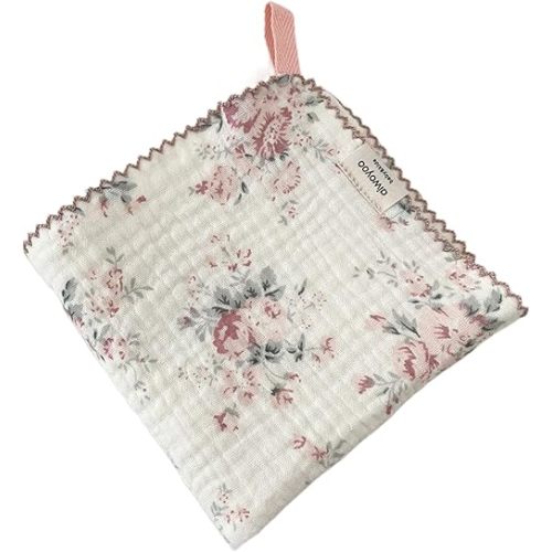 Baby Muslin Face Towel for Delicate Skin Soft and Absorbent Muslin Hand Wash Towel Newborn Burp Cloth Cotton Washcloth