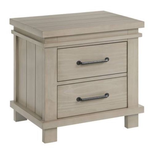SOHO BABY Hampton 2-Drawer Nightstand - Stone Wash