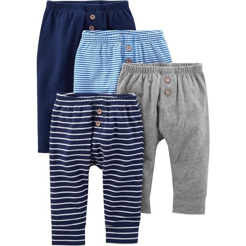 Simple Joys by Carter's Unisex Babies' Pant, Pack of 4