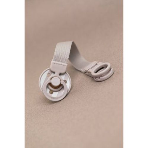 Bibs Loop Universal Pacifier Clip 0-24m - Ivory : Target