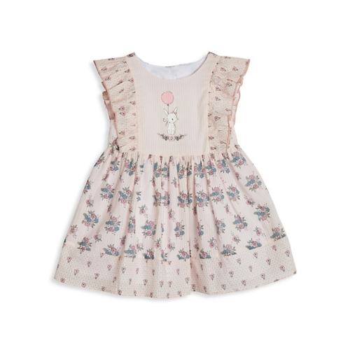 Pippa & Julie Baby Girl's Bunny & Balloon Floral Dress (12 months)