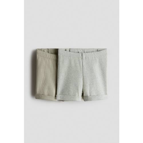 2-PACK COTTON JERSEY SHORTS (3M)