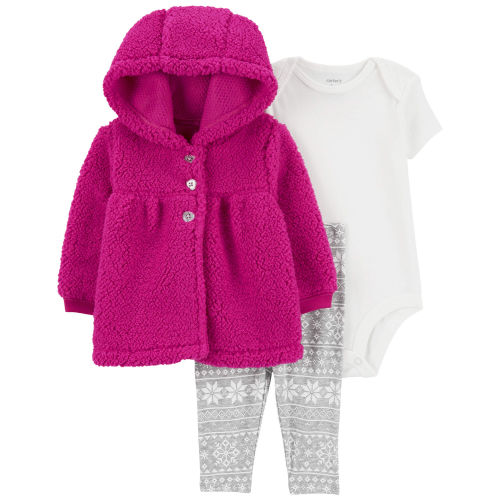 Baby 3-Piece Floral Little Jacket Set - Carter's | Carter's