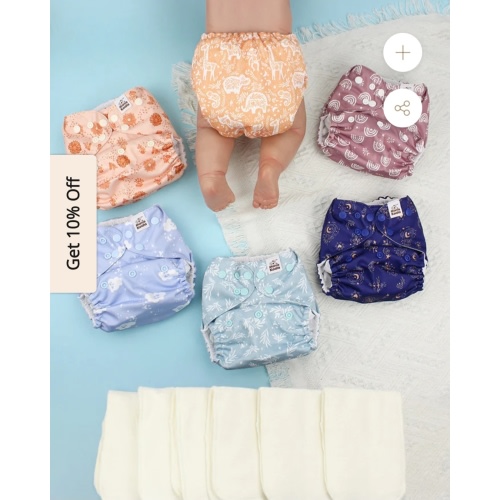 Mama Koala Pocket Diaper 3.0 - Trial Pack (6 pack)