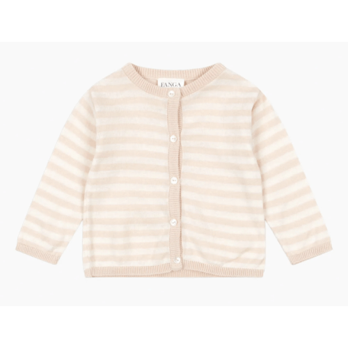 Venti Knit Cardigan in Cameo Rose