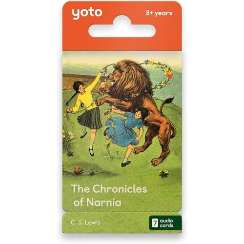Yoto The Chronicles of Narnia by C. S. Lewis – 7 Kids Audio Cards for Use with Player & Mini All-in-1 Audio Player, Screen-Free Listening with Fun Stories for Playtime, Bedtime & Travel, Ages 8+