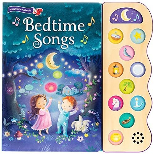 Bedtime Songs: 11-Button Interactive Children's Sound Book (Early Bird Song): Scarlett Wing, Cottage Door Press, Sanja Rescek: 9781680521238: Amazon.com: Books