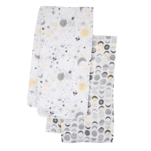 Little Star Cotton Muslin Swaddle Blankets