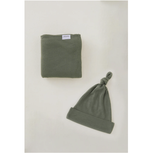 Cottage Rose Swaddle + Hat Set