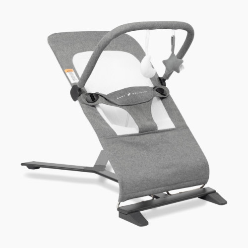 Baby Delight Alpine Deluxe Portable Bouncer - Charcoal Tweed