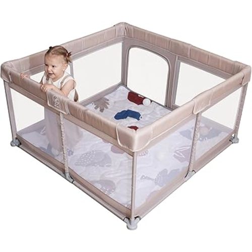 Baby Playpen with mat