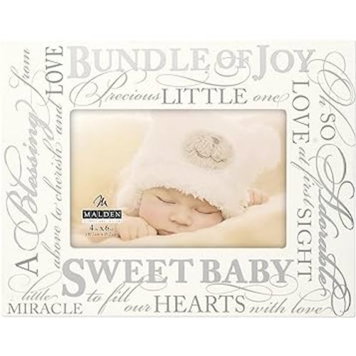 Malden International Designs 4736-46 Baby Memories Picture Frame