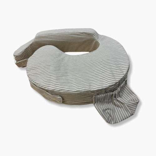 My Brest Friend Deluxe Nursing Pillow - Linen Stripe