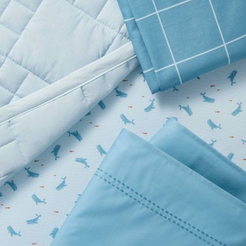 Crib Bedding Set - Whales