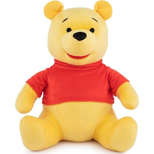 Disney Winnie The Pooh Pillow Buddy - Super Soft Polyester Microfiber, 16 inches (Official Disney Product)