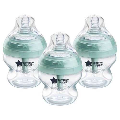 Tommee Tippee Advanced Anti-Colic Slow-Flow Breast-Like Nipple Baby Bottle - 5oz/3pk
