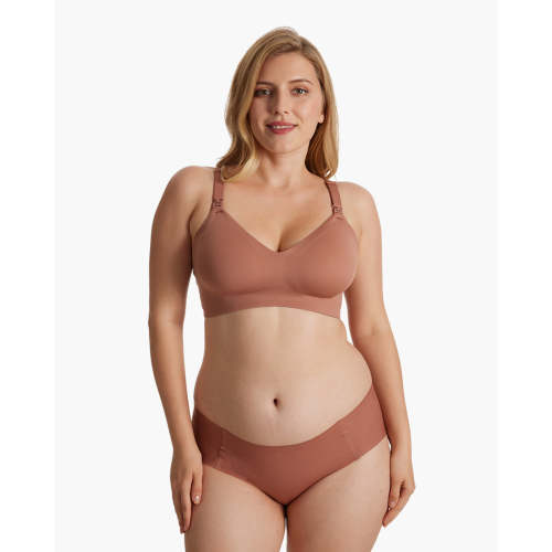 Momcozy Seamless Nursing Bras | Ultra Soft & Breathable Fabric