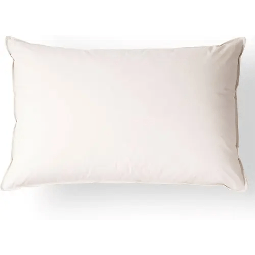 100% Organic Pillow for Sleeping and Neck Pain Relief | Bed Pillow Queen 20"x 30" | Adjustable Merino Wool Filling | 100% Cotton Shell Zippered | Natural Cooling for Hot Sleepers | Supportive Washable