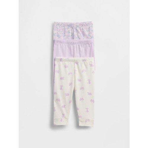 Baby First Favorites Organic Cotton Pull-On Pants (3-Pack)