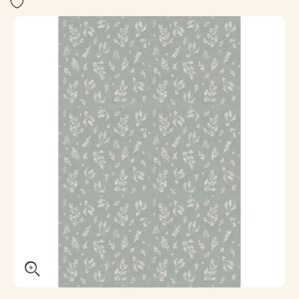 Lily Play Mat - Sage/ivory | Tumble Living